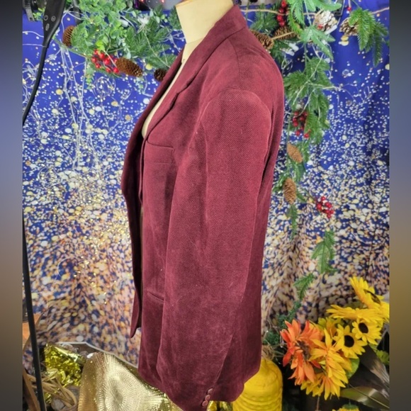 BOULEVARD CLUB Vintage Velvet Corduroy Blazer - Picture 7 of 10